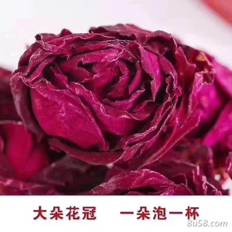烘干墨红玫瑰